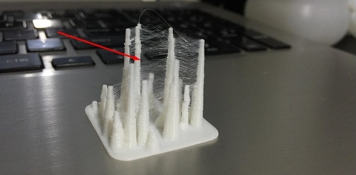 What causes stringing in 3d printing