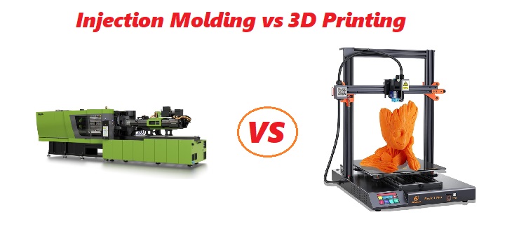 Injection Molding vs 3D Printing