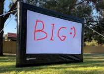 best projector for large outdoor screen