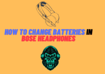 how to change batteries in bose headphones