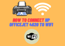 how to connect hp officejet 4620 to wifi