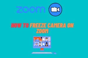 how to freeze camera on zoom