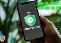 how to change vpn location on iphone